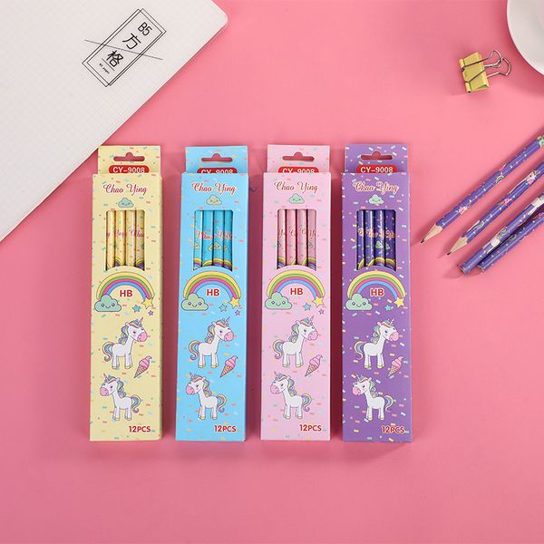pen new 12 round rod unicorn cover film leather head hb white wood cil office drawing stationery graffiti color
pen new 12 round rod unicorn cover film leather head hb white wood cil office drawing stationery graffiti color