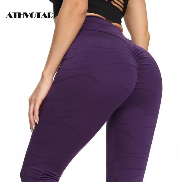 women's leggings athvotar push up women fitness seamless wave jacquard elastic pants workout sports skinny casual legging femme, Black
women's leggings athvotar push up women fitness seamless wave jacquard elastic pants workout sports skinny casual legging femme, Black