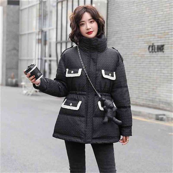 down jacket white duck women's dress 2021 autumn and winter medium long bread coat, Black
down jacket white duck women's dress 2021 autumn and winter medium long bread coat, Black