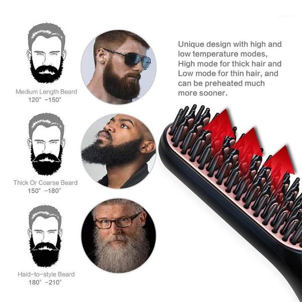 beard straightener multifunctional quick hair styler straightening comb curler t4mb1, Silver
beard straightener multifunctional quick hair styler straightening comb curler t4mb1, Silver