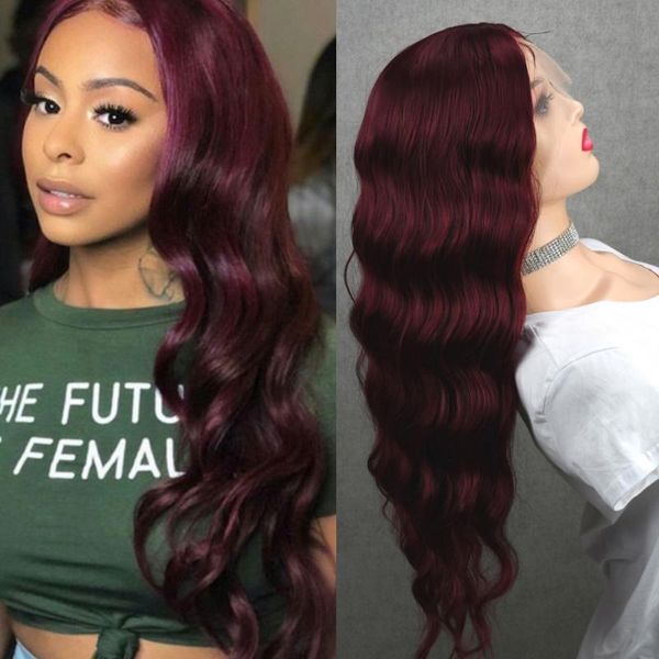 synthetic wigs long deep wave wine red lace front middle part burgundy colored wig pre plucked for african women, Black
synthetic wigs long deep wave wine red lace front middle part burgundy colored wig pre plucked for african women, Black