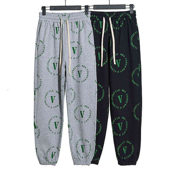 version correct of chao brand all over v-letter printed men's women's casual pants leggings, Gray
version correct of chao brand all over v-letter printed men's women's casual pants leggings, Gray