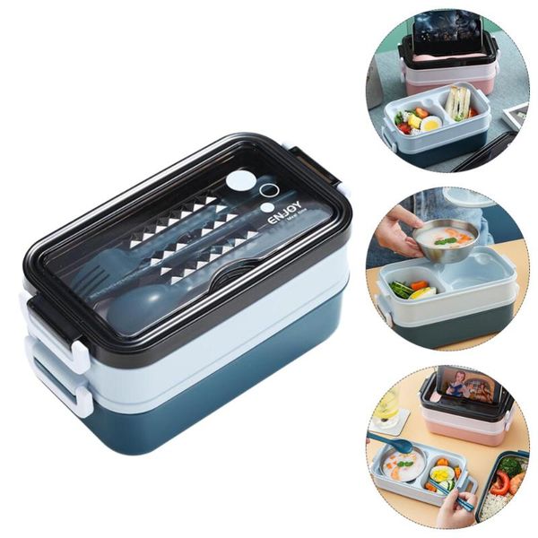 stainless steel japanese style bento box double-layer container dinnerware sets
stainless steel japanese style bento box double-layer container dinnerware sets