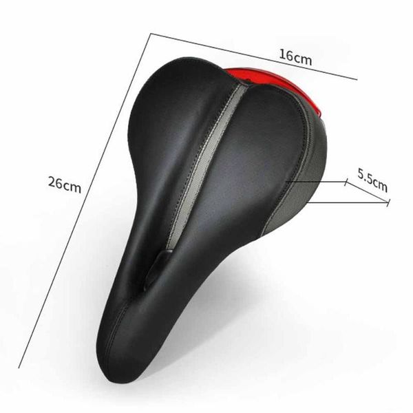 bike saddles seat with taillight breathable waterproof absorbing bicycle saddle for men/women outdoor accessories
bike saddles seat with taillight breathable waterproof absorbing bicycle saddle for men/women outdoor accessories