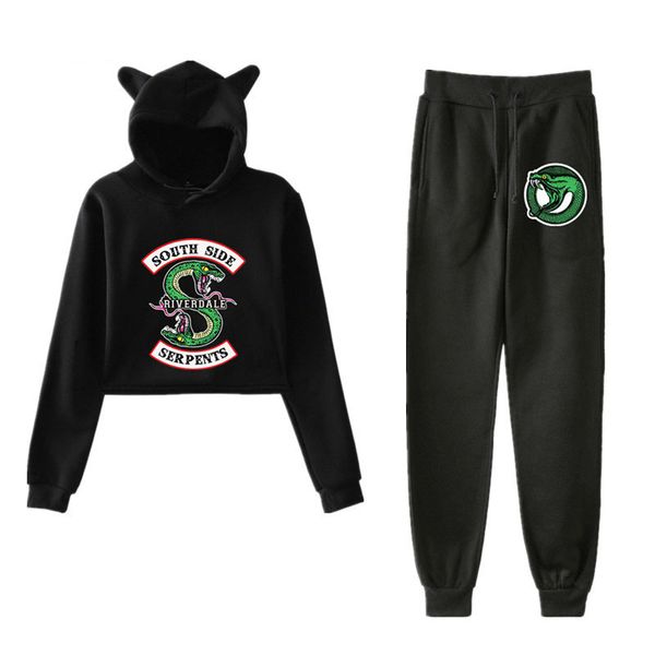 women's hoodies & sweatshirts luckyfriday hoodie hosen frauen harajuku southside pullover mit kapuze sets, Black
women's hoodies & sweatshirts luckyfriday hoodie hosen frauen harajuku southside pullover mit kapuze sets, Black