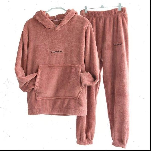 winter flannel pajama set fleece womens sleepwears hoodie pants pajamas home clothes thick warm coral velvet nightgown suit, Black;red
winter flannel pajama set fleece womens sleepwears hoodie pants pajamas home clothes thick warm coral velvet nightgown suit, Black;red
