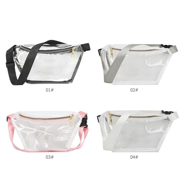casual waist bags women transparent pvc large capacity shoulder belt packs girls waterproof zipper crossbody chest
casual waist bags women transparent pvc large capacity shoulder belt packs girls waterproof zipper crossbody chest