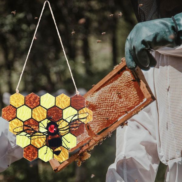 other home decor 1pc bee hanging ornament queen & protect suncatcher for garden wall decorations farmhouse decoration
other home decor 1pc bee hanging ornament queen & protect suncatcher for garden wall decorations farmhouse decoration