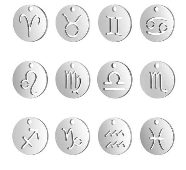 charms 12 pcs/lot stainless steel zodiac pendant constellation charm diy jewelry for bracelet necklace making 16mm size, Bronze;silver
charms 12 pcs/lot stainless steel zodiac pendant constellation charm diy jewelry for bracelet necklace making 16mm size, Bronze;silver