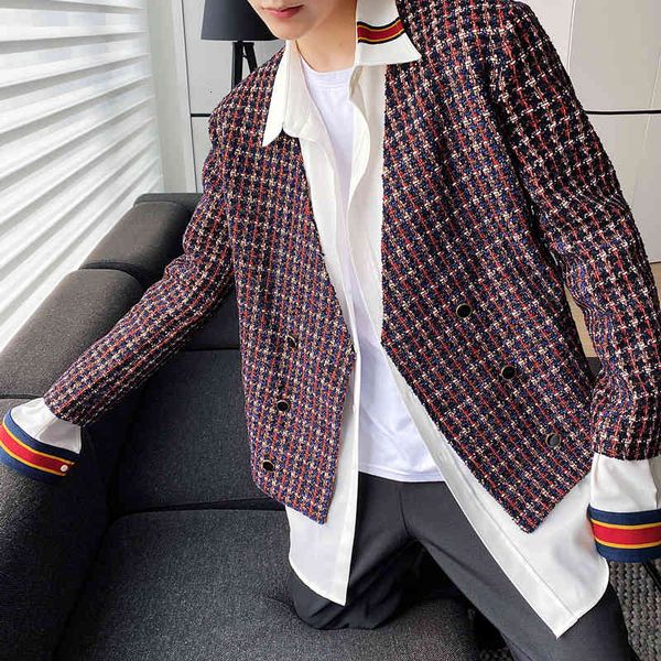 men's suits & blazers men retro woven fabric double breasted casual loose short style jacket male streetwear vintage coat overcoat o1n9, White;black
men's suits & blazers men retro woven fabric double breasted casual loose short style jacket male streetwear vintage coat overcoat o1n9, White;black