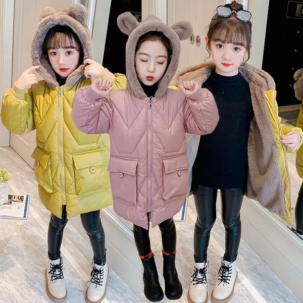 jackets 2021 winter thicken girls jacket fashion long plus velvet keep warm hooded outerwear for girl 4-12 years kids windbreaker, Blue;gray
jackets 2021 winter thicken girls jacket fashion long plus velvet keep warm hooded outerwear for girl 4-12 years kids windbreaker, Blue;gray