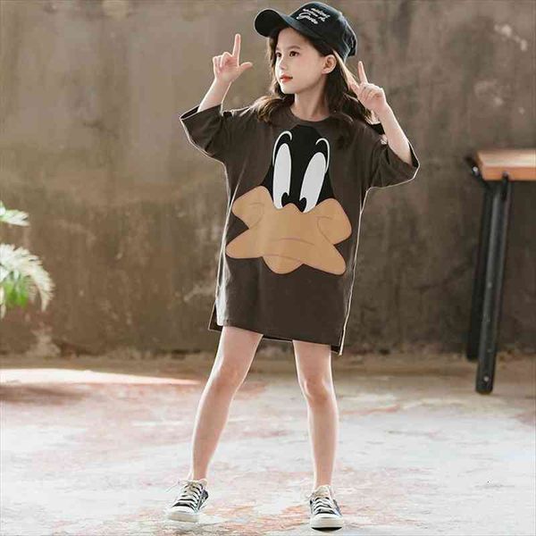 girls t shirt dress cartoon duck cotton childrens blouse summer long loose tees fahion casual girl shirts 6 8, Blue
girls t shirt dress cartoon duck cotton childrens blouse summer long loose tees fahion casual girl shirts 6 8, Blue