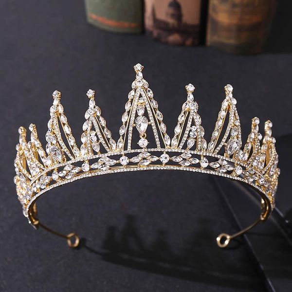 hair clips & barrettes european and american crystal bride crown alloy high-end wedding accessories princess birthday dress ml, Golden;silver
hair clips & barrettes european and american crystal bride crown alloy high-end wedding accessories princess birthday dress ml, Golden;silver