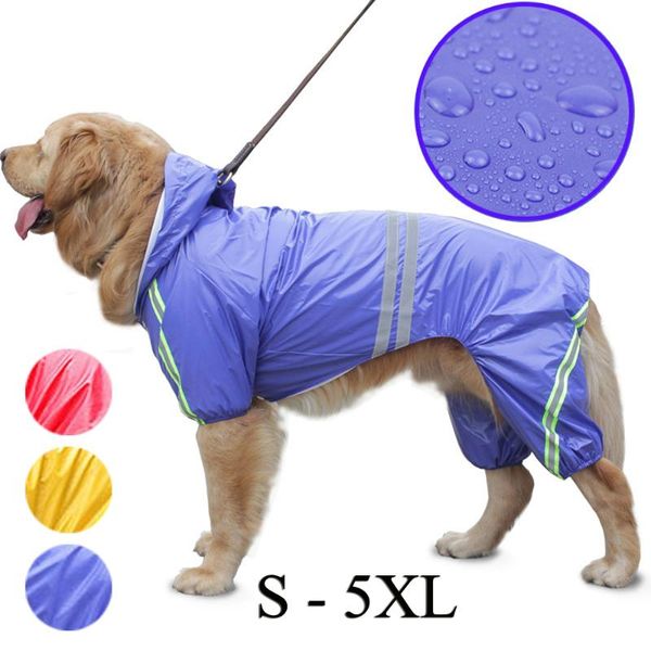 dog apparel pu 4 legs waterproof jumpsuit reflective large dogs labrador hooded raincoat rain coat pet jacket puppy outdoor clothes clothing
dog apparel pu 4 legs waterproof jumpsuit reflective large dogs labrador hooded raincoat rain coat pet jacket puppy outdoor clothes clothing