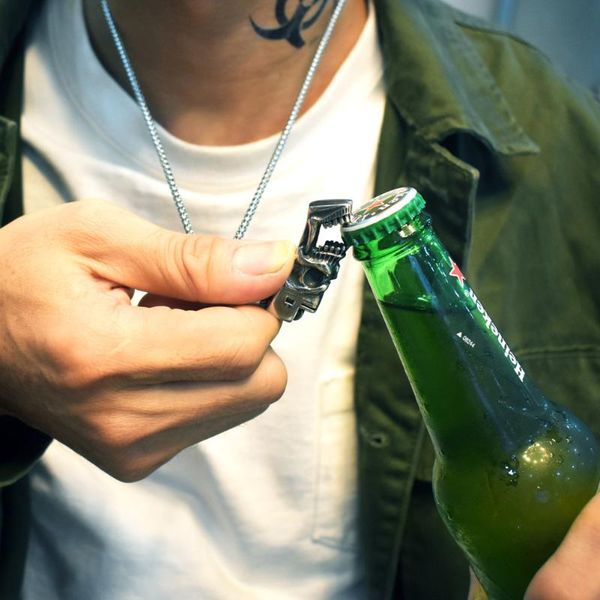 pendant necklaces men's stainless steel skull necklace retro cool convenient corkscrew punk hip hop jewelry party gift, Silver
pendant necklaces men's stainless steel skull necklace retro cool convenient corkscrew punk hip hop jewelry party gift, Silver