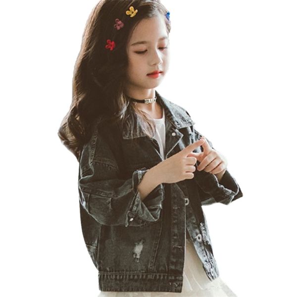 girls denim jackets flower embroidery girl children casual style kids autumn costume for 6 8 10 12 14 year 210528, Blue;gray
girls denim jackets flower embroidery girl children casual style kids autumn costume for 6 8 10 12 14 year 210528, Blue;gray