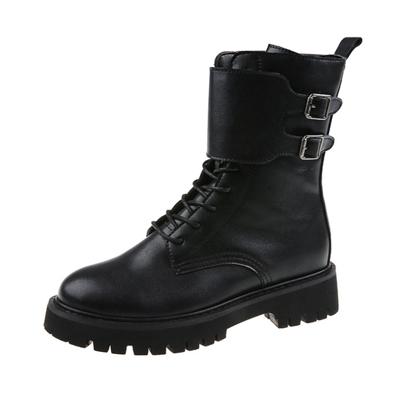 boots size35-40 chunky motorcycle for women autumn 2021 fashion round toe lace-up combat ladies shoes zapatillas mujer, Black
boots size35-40 chunky motorcycle for women autumn 2021 fashion round toe lace-up combat ladies shoes zapatillas mujer, Black