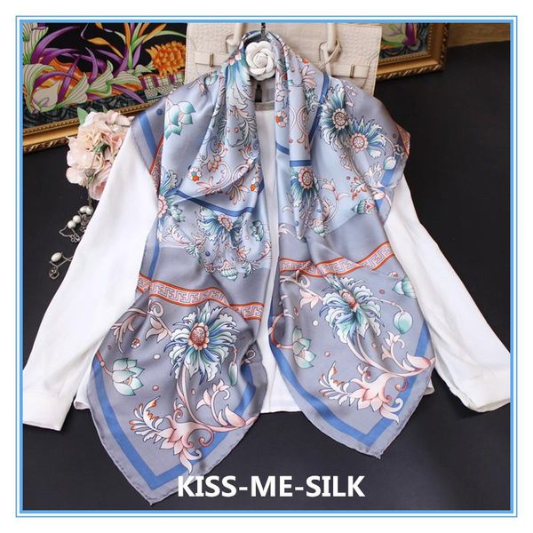 scarves kms lotus flower full blooming silk scarf shawl hand-rolled women 106*106cm/60g, Blue;gray
scarves kms lotus flower full blooming silk scarf shawl hand-rolled women 106*106cm/60g, Blue;gray