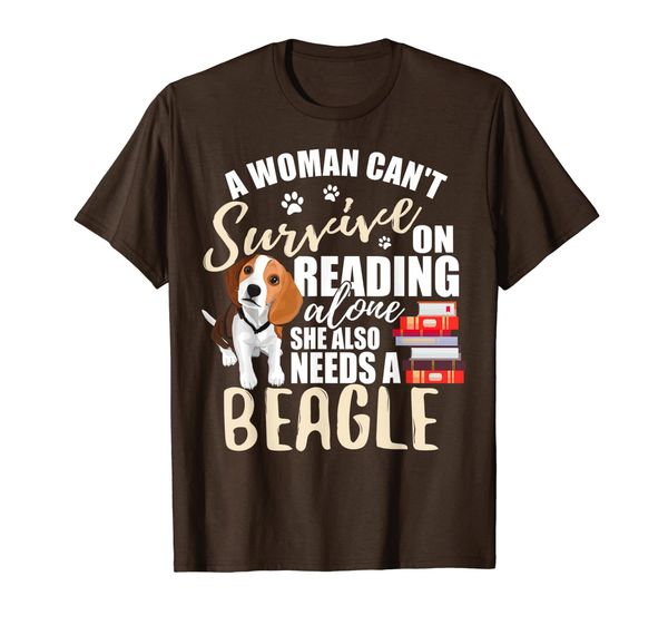 beagle book t-shirt reading dog pet gift for women grandma, White;black
beagle book t-shirt reading dog pet gift for women grandma, White;black