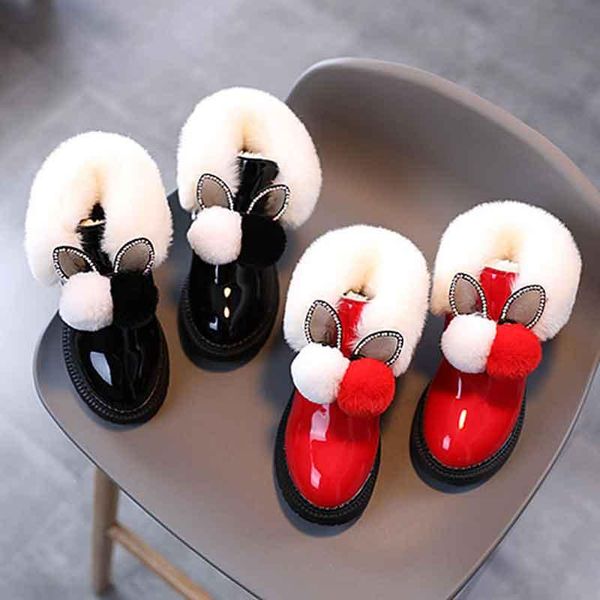 toddler baby cartoon short boots faux fur pom sequins princess girls ankle-length patent leather black shoes size 21-36, Black;grey
toddler baby cartoon short boots faux fur pom sequins princess girls ankle-length patent leather black shoes size 21-36, Black;grey