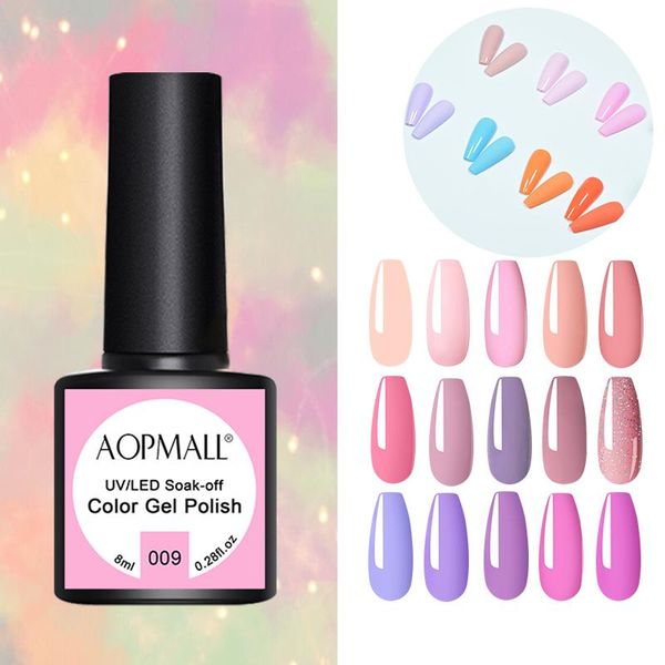 nail gel aopmall® art manicure for nails semi permanent vernis coat uv polish led varnish soak off, Red;pink
nail gel aopmall® art manicure for nails semi permanent vernis coat uv polish led varnish soak off, Red;pink