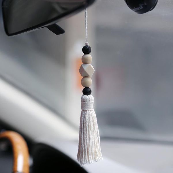 interior decorations car perfume pendant wooden beads cotton thread handmade retro style auto rear view mirror ornaments accessories
interior decorations car perfume pendant wooden beads cotton thread handmade retro style auto rear view mirror ornaments accessories