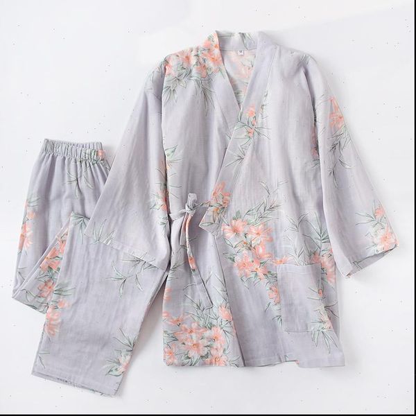 100% cotton double gauze sauna women sleepwear steaming clothes kimono trousers pajamas suit long sleeve homewear pijama seda, Black;red
100% cotton double gauze sauna women sleepwear steaming clothes kimono trousers pajamas suit long sleeve homewear pijama seda, Black;red