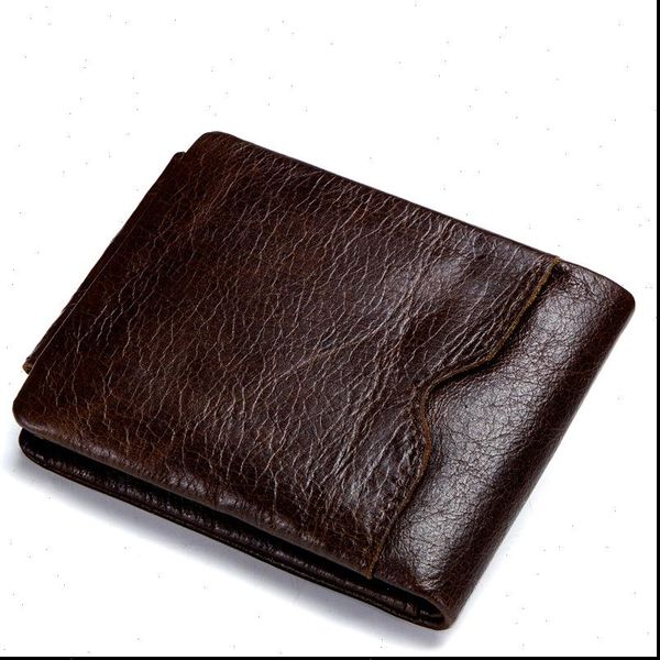 tri fold mens wallet genuine leather cross short card holder coin purses small male wallets retro crazy horse, Red;black
tri fold mens wallet genuine leather cross short card holder coin purses small male wallets retro crazy horse, Red;black