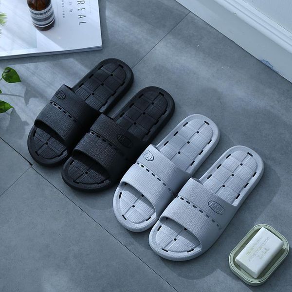 slippers 2021 summer indoor couples household bathroom deodorant anti-skid thick bottom leaking slipper, Black
slippers 2021 summer indoor couples household bathroom deodorant anti-skid thick bottom leaking slipper, Black