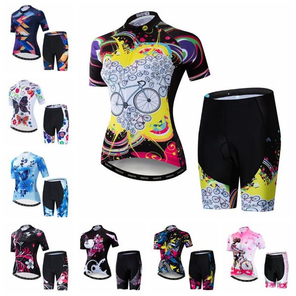 racing sets 2021 cycling jersey shorts set padded women bike summer mountain road suit mtb bicycle maillot ropa ciclismo clothing yellow, Black;blue
racing sets 2021 cycling jersey shorts set padded women bike summer mountain road suit mtb bicycle maillot ropa ciclismo clothing yellow, Black;blue
