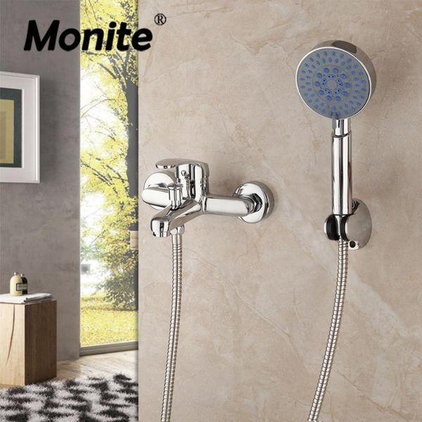 monite chrome bathtub shower set wall mounted rain square head w/ hand faucets bathroom sets
monite chrome bathtub shower set wall mounted rain square head w/ hand faucets bathroom sets