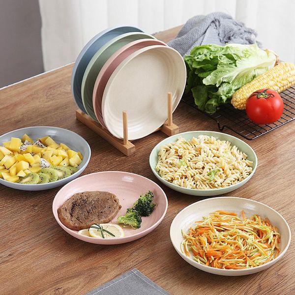 dishes & plates four-piece large wheat straw tableware household round fruit and vegetable dish bone garbage kitchen accessories
dishes & plates four-piece large wheat straw tableware household round fruit and vegetable dish bone garbage kitchen accessories