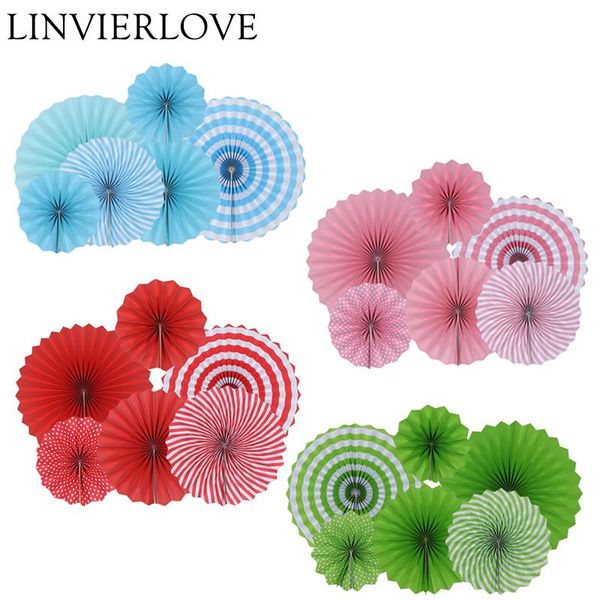 party decoration blue/pink/green/black stripe dot paper fan for kids birthday decor baby shower hanging crafts backdrops supplies
party decoration blue/pink/green/black stripe dot paper fan for kids birthday decor baby shower hanging crafts backdrops supplies