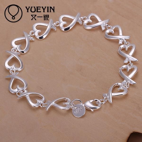 charm bracelets silver plated bracelet for women men lovers jewelry classic girlfriend trendy, Golden;silver
charm bracelets silver plated bracelet for women men lovers jewelry classic girlfriend trendy, Golden;silver