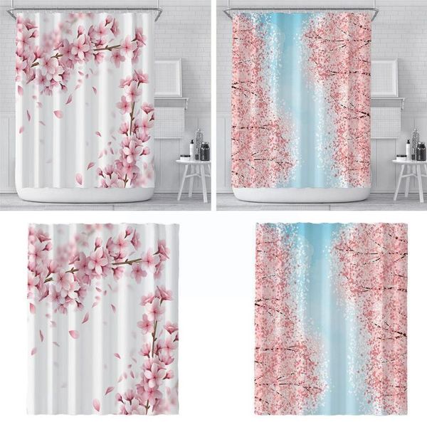 shower curtains pink cherry blossom print curtain bathroom waterproof decoration home screen creative cloth supplies polyes m2i9
shower curtains pink cherry blossom print curtain bathroom waterproof decoration home screen creative cloth supplies polyes m2i9