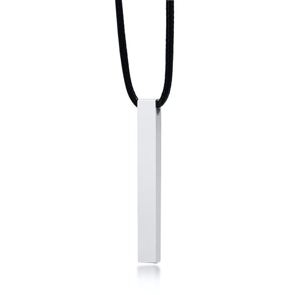 chains 2021 personalized custom jewelry stainless steel long strip simple and fashion pendant necklace suitable for women men, Silver
chains 2021 personalized custom jewelry stainless steel long strip simple and fashion pendant necklace suitable for women men, Silver