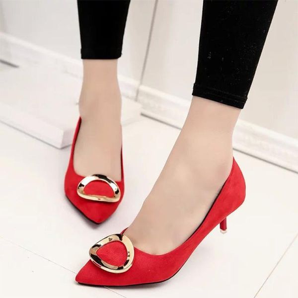 dress shoes plus size pointed toe pumps low heels ol office lady woman faux suede boat thin heeled ladies shoes359, Black
dress shoes plus size pointed toe pumps low heels ol office lady woman faux suede boat thin heeled ladies shoes359, Black