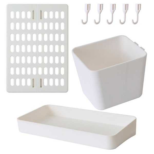 hooks & rails * 1 x hanging storage basket plastic hole board wall rack tidy shelf room organiser high quality
hooks & rails * 1 x hanging storage basket plastic hole board wall rack tidy shelf room organiser high quality