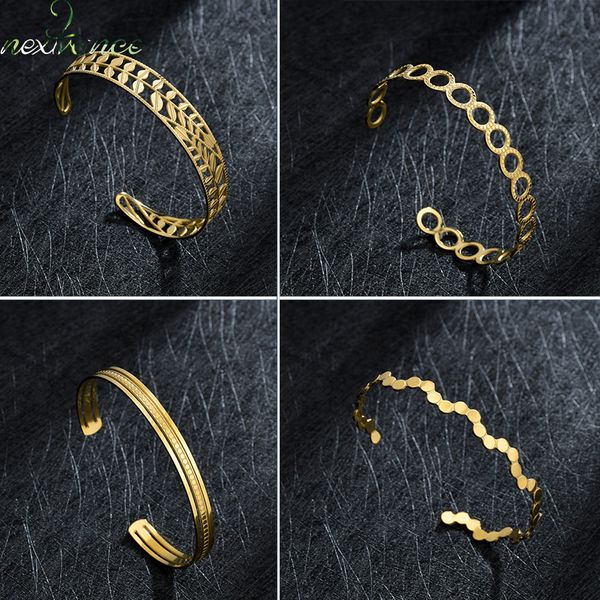 nextvance stainless steel fashion bracelet adjustable gold color wholesale for women lover birthday gift jewelry dropshipping, Golden;silver
nextvance stainless steel fashion bracelet adjustable gold color wholesale for women lover birthday gift jewelry dropshipping, Golden;silver