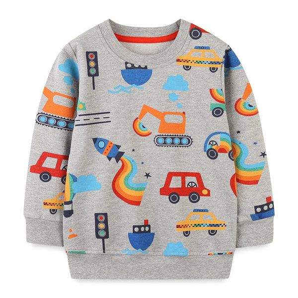hoodies & sweatshirts fashion children's clothing boys pullover cotton sweatshirt european and american style cartoon print car, Black
hoodies & sweatshirts fashion children's clothing boys pullover cotton sweatshirt european and american style cartoon print car, Black