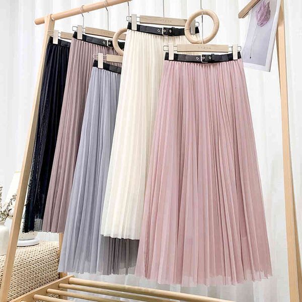 skirt croysier mesh pleated women elegant midi tulle skirt with decorative belt elastic high waist long skirts womens clothing puz1, Black
skirt croysier mesh pleated women elegant midi tulle skirt with decorative belt elastic high waist long skirts womens clothing puz1, Black