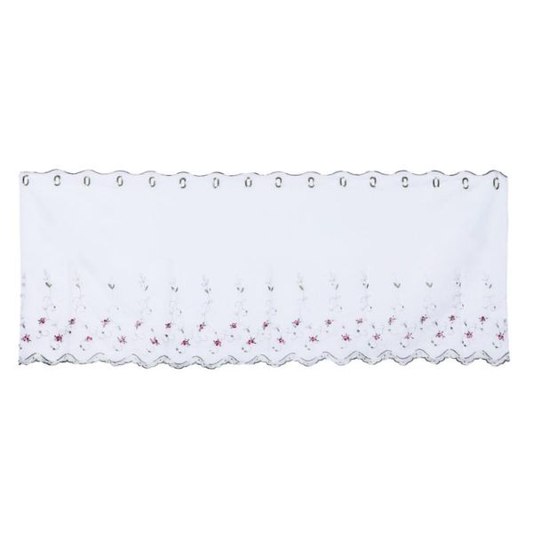 pc short curtain pastoral embroidered lace window polyester light transmission half-curtain for home kitchen balcony - & drapes
pc short curtain pastoral embroidered lace window polyester light transmission half-curtain for home kitchen balcony - & drapes