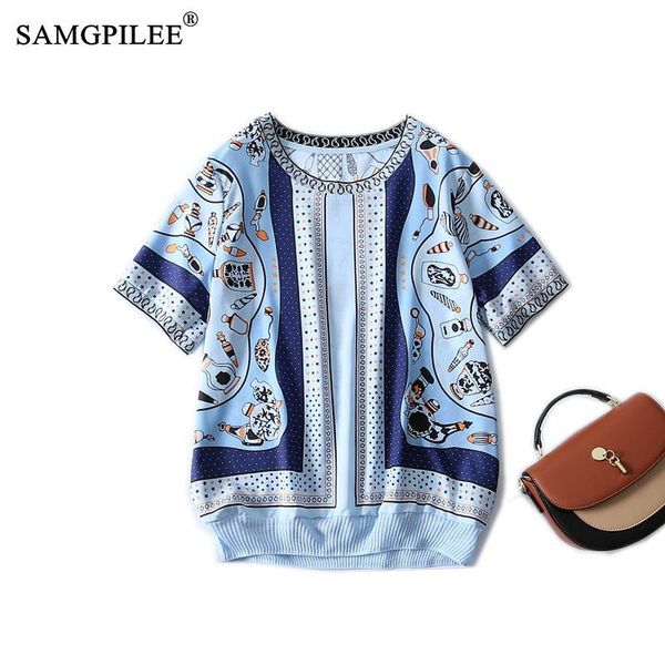 plus size t-shirt summer clothes for women 2021 fashion cartoon printed pattern chiffon thin short sleeve loose women's t-shirts 4xl
plus size t-shirt summer clothes for women 2021 fashion cartoon printed pattern chiffon thin short sleeve loose women's t-shirts 4xl