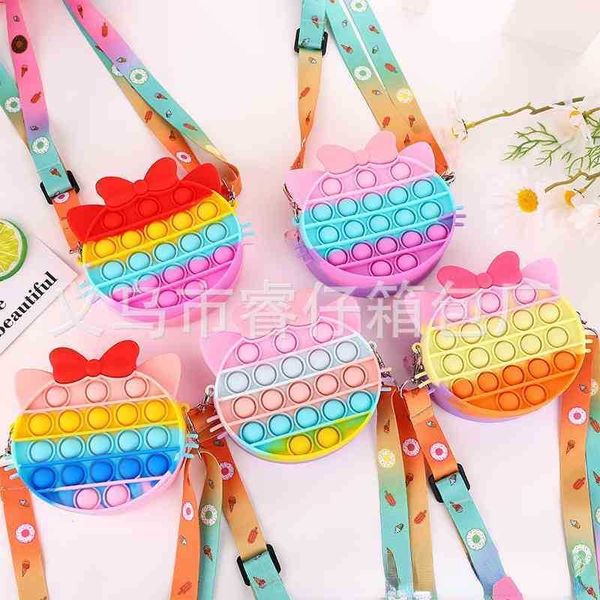 fidget toys cute cartoon rainbow simple dimple messenger bag push bubble anti-stress toy backpack girls purse for children gifts
fidget toys cute cartoon rainbow simple dimple messenger bag push bubble anti-stress toy backpack girls purse for children gifts