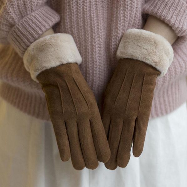 five fingers gloves women wool winter warm gentle thick anti-slip versatile luvas full finger solid color army guantes para mujer military, Blue;gray
five fingers gloves women wool winter warm gentle thick anti-slip versatile luvas full finger solid color army guantes para mujer military, Blue;gray