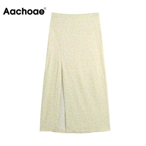skirts aachoae 2021 summer women vintage floral printed skirt high waist elegant mid calf front split back zipper mujer faldas, Black
skirts aachoae 2021 summer women vintage floral printed skirt high waist elegant mid calf front split back zipper mujer faldas, Black