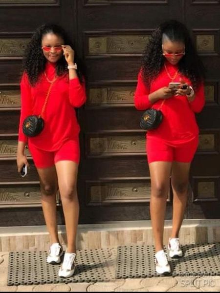 ethnic clothing clothes for women 2021 summer pants suit long sleeve slim two piece set casual pure color super stretch african, Red
ethnic clothing clothes for women 2021 summer pants suit long sleeve slim two piece set casual pure color super stretch african, Red