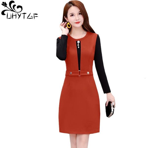 casual dresses uhytgf autumn long sleeve pullover elegant female dress fashion bandage winter 5xl plus size 1199, Black;gray
casual dresses uhytgf autumn long sleeve pullover elegant female dress fashion bandage winter 5xl plus size 1199, Black;gray