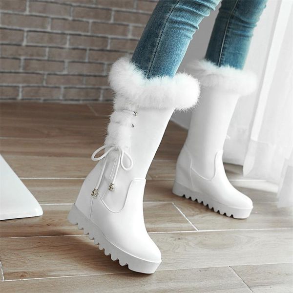 boots 2021 winter warm fur knee high womens snow heels lace-up female shoes thigh zapatos de mujer33 40 43, Black
boots 2021 winter warm fur knee high womens snow heels lace-up female shoes thigh zapatos de mujer33 40 43, Black