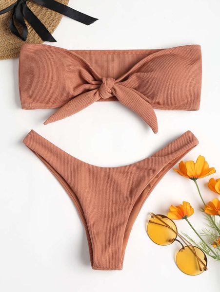 two 4 colors women piece swimsuit tube bow-knot rosette beach style new summer bathing suits, White;black
two 4 colors women piece swimsuit tube bow-knot rosette beach style new summer bathing suits, White;black
